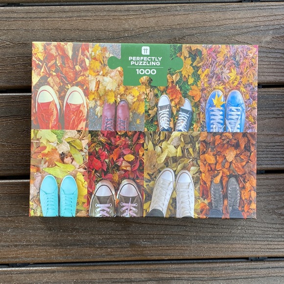 Set of 2 “Perfectly Puzzling” Fall Themed 1000 piece Puzzles - Picture 2 of 5